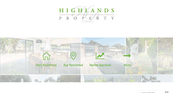 Desktop Screenshot of highlandsproperty.com.au